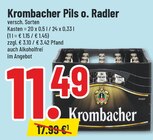 Aktuelle Krombacher Angebote bei Trinkgut in Koblenz Aktuelles Pils o. Radler Angebot bei Trinkgut in Koblenz ab 11,49 €