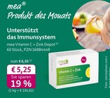 Vitamin C + Zink Depot im aktuellen Prospekt bei mea - meine apotheke in Fischerbach