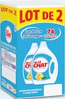 Lessive liquide sensitive savon de Marseille 2x38 - LE CHAT en promo chez Intermarché Super Lyon à 11,66 €