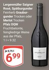 GLOBUS - Saigner Rosé, Spätburgunder Feinherb Grauburgunder Trocken Angebot im Prospekt Saigner Rosé, Spätburgunder Feinherb Grauburgunder Trocken bei GLOBUS im Prospekt "" für 6,99 €