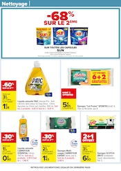 Lave-Vaisselle Angebote im Prospekt "70 % D’ÉCONOMIES SUR UNE SÉLECTION DE PRODUITS D'HYGIÈNE" von Carrefour auf Seite 54