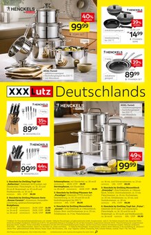 Pfanne im aktuellen XXXLutz Möbelhäuser Prospekt (Münster) Pfanne im XXXLutz Möbelhäuser Prospekt "Deutschland größter SSV." mit 17 Seiten (Münster)