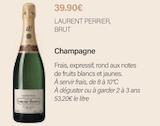Champagne - LAURENT PERRIER - Monoprix Sceaux à Châtenay-Malabry Champagne - LAURENT PERRIER en promo chez Monoprix Sceaux Châtenay-Malabry à 39,90 €