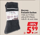 Herren-Freizeit-Socken von VIVA im aktuellen Mäc-Geiz Prospekt