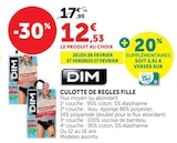 Culotte de règles fille - DIM dans le catalogue Hyper U