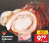 Spanferkel-Rollbraten im Angebot bei Netto Marken-Discount in Hof Spanferkel-Rollbraten Angebote bei Netto Marken-Discount Hof für 9,99 €