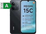 Redmi 15C 128 GB Midnight Black Dual SIM von XIAOMI im aktuellen MediaMarkt Saturn Prospekt für 114,99 €