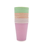 Lot de 15 gobelets 40 cl mix couleurs en promo chez Carrefour Alfortville à 1,29 €