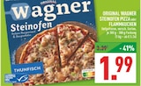 Original Wagner Steinofen Pizza Thunfisch Angebote von Wagner bei Marktkauf Beckum für 1,99 €