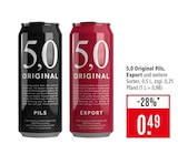 Pils im Angebot bei Marktkauf in Eppingen Pils Angebote von 5,0 Original bei Marktkauf Eppingen für 0,49 €