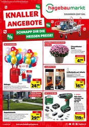 Aktueller Hagebaumarkt Baumärkte Prospekt in Bad Lippspringe und Umgebung, "KNALLERANGEBOTE" mit 8 Seiten, 02.08.2025 - 09.08.2025