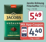 Krönung Filterkaffee bei Rossmann im Halle Prospekt für 5,49 €