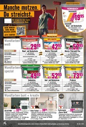 Hornbach Farbe im Prospekt 