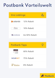 Aktueller Postbank Neu-Ulm Prospekt "Postbank Vorteilswelt" mit 2 Seiten