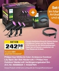 White & Color Ambiance Outdoor Lily Spot 3er-Set Niedervolt + Outdoor Niedervolt Verlängerungskabel 5m von Philips Hue im aktuellen OBI Prospekt für 242,98 €