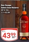 Solera Gran Reserva im Angebot bei GLOBUS in Worms Solera Gran Reserva Angebote von Ron Zacapa bei GLOBUS Worms für 43,99 €