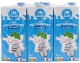 Lait des Campagnes UHT - CARREFOUR CLASSIC’ - Supermarchés Match à Colmar Lait des Campagnes UHT - CARREFOUR CLASSIC’ en promo chez Supermarchés Match Colmar à 4,40 €