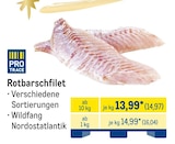 Rotbarschfilet von Pro Trace im aktuellen METRO Prospekt für 14,97 €