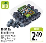 Bio Heidelbeeren von EDEKA im aktuellen EDEKA Prospekt für 2,49 €