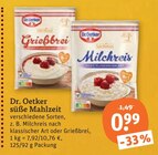Milchreis nach klassischer Art im tegut Prospekt Milchreis nach klassischer Art von Dr. Oetker im aktuellen tegut Prospekt für 0,99 €
