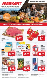Aktueller Markant Nordwest Prospekt mit Gemüse, "DER MARKT FÜR GUTES ESSEN UND TRINKEN", Seite 1