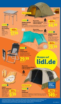 Campingstuhl im Lidl Prospekt "LIDL LOHNT SICH" mit 75 Seiten (Lübeck)