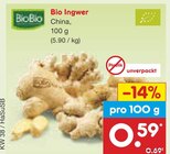 Bio Ingwer von BioBio im aktuellen Netto Marken-Discount Prospekt