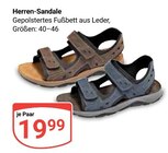 Herren-Sandale im Angebot bei GLOBUS in Halle Herren-Sandale Angebote bei GLOBUS Halle für 19,99 €