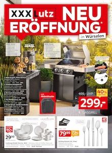 Gasgrill im XXXLutz Möbelhäuser Prospekt "NEUERÖFFNUNG" mit 12 Seiten (Mönchengladbach)