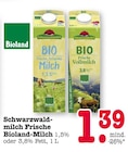 Aktuelle Milch Angebote bei E center in Karlsruhe Aktuelles Bio Frische fettarme Milch oder Bio Frische Vollmilch Angebot bei E center in Karlsruhe ab 1,39 €