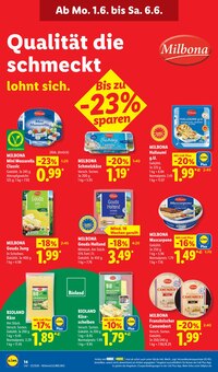 Mozzarella im aktuellen Lidl Prospekt (Bielefeld) Mozzarella im Lidl Prospekt "LIDL LOHNT SICH" mit 75 Seiten (Bielefeld)