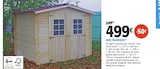 Abri madriers à 499,00 € dans le catalogue E.Leclerc