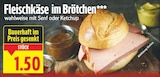 Fleischkäse im Brötchen für 1,50 € bei E center im Angebot Fleischkäse im Brötchen im aktuellen E center Prospekt