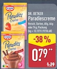 Paradiescreme Vanille von Dr. Oetker im aktuellen ALDI Nord Prospekt