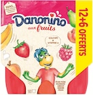 Fromage frais aux fruits panachés - Danonino en promo à 2,49 € chez Supermarchés Match Fromage frais aux fruits panachés - Danonino dans le catalogue Supermarchés Match