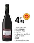 Intermarché Douarnenez - Promo AOP Bourgueil en terrasse, Promo AOP Bourgueil en terrasse, à 4,95 € dans le catalogue Intermarché à Douarnenez