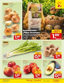 Kartoffeln im Netto Marken-Discount Prospekt "Aktuelle Angebote" mit 68 Seiten (Augsburg)