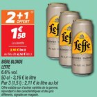 Bière Blonde - Leffe - Netto à Argenteuil Bière Blonde - Leffe en promo chez Netto Argenteuil à 3,16 €