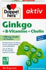 Aktuelles Ginkgo + B-Vitamine + Cholin Kapseln 40 St Angebot bei dm-drogerie markt in Dresden ab 5,25 €