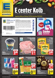 Supermarkt Prospekt von E center in Lindenhof Aktueller E center Supermärkte Prospekt für Lindenhof: Wir lieben Lebensmittel! mit 30} Seiten, 14.07.2025 - 19.07.2025