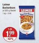 Backerbsen von Leimer im aktuellen V-Markt Prospekt für 1,99 €