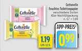 Feuchtes Toilettenpapier im Angebot bei diska in Dresden Feuchtes Toilettenpapier Angebote von Cottonelle bei diska Dresden für 0,99 €