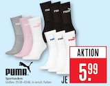 Marktkauf Seligweiler - Sportsocken Angebot im Prospekt Sportsocken bei Marktkauf im Seligweiler Prospekt für 5,99 €
