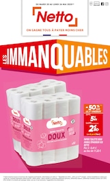Catalogue Discount Alimentaire Netto en cours à Lalande-de-Pomerol et alentours, "LES IMMANQUABLES", 16 pages, 20/05/2025 - 26/05/2025