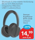 Kopfhörer BTH-235B von Denver im aktuellen budni Prospekt