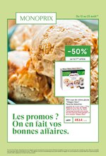 Catalogue Monoprix à Montreuil, avec 40 pages Prospectus Monoprix à Montreuil, "Les promos ? On en fait vos bonnes affaires.", 40 pages, 12/08/2020 - 23/08/2020