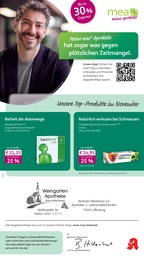 mea - meine apotheke Prospekt für Offenburg mit 4 Seiten mea - meine apotheke Prospekt für Offenburg: "Unsere November-Angebote", 4 Seiten, 01.11.2025 - 30.11.2025