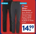 Winter-Outdoorhose Angebote von Crane bei ALDI SÜD Mülheim für 14,99 €