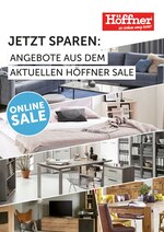 Höffner Prospekt "JETZT SPAREN: ANGEBOTE AUS DEM AKTUELLEN HÖFFNER SALE", 1 Seiten, für Dahlenwarsleben, 26.03.2020 - 21.04.2020 Höffner Prospekt "JETZT SPAREN: ANGEBOTE AUS DEM AKTUELLEN HÖFFNER SALE", 1 Seiten, für Dahlenwarsleben, 26.03.2020 - 21.04.2020