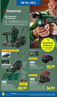 Rasenmäher im Lidl Prospekt "LIDL LOHNT SICH" mit 70 Seiten (Mainz)